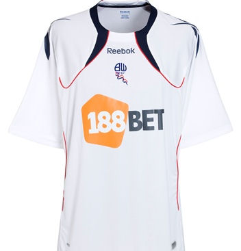Reebok 2010-11 Bolton Wanderers Reebok Home Shirt