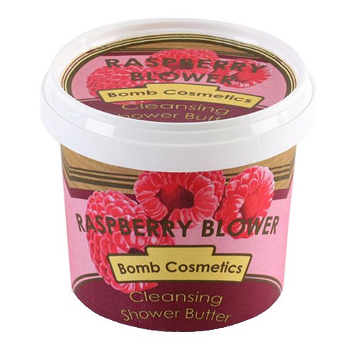Bomb Cosmetics Raspberry Blower Cleansing Shower Butter 320g (Packaging Varies)