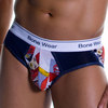 Bonewear bijou tight fit brief cartoon navy