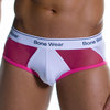 Bonewear Bijou tight fit brief cool pink insert