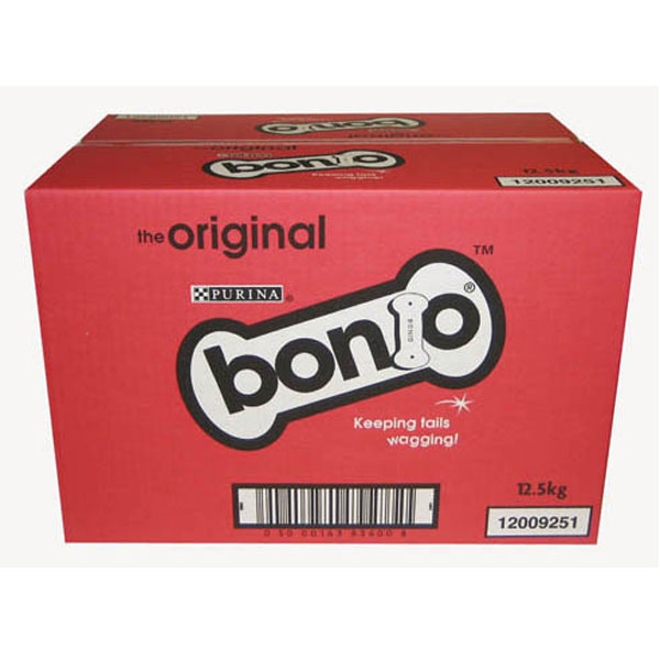 Bonio Purina Bonio Dog Biscuit Treats 12.5Kg Beef
