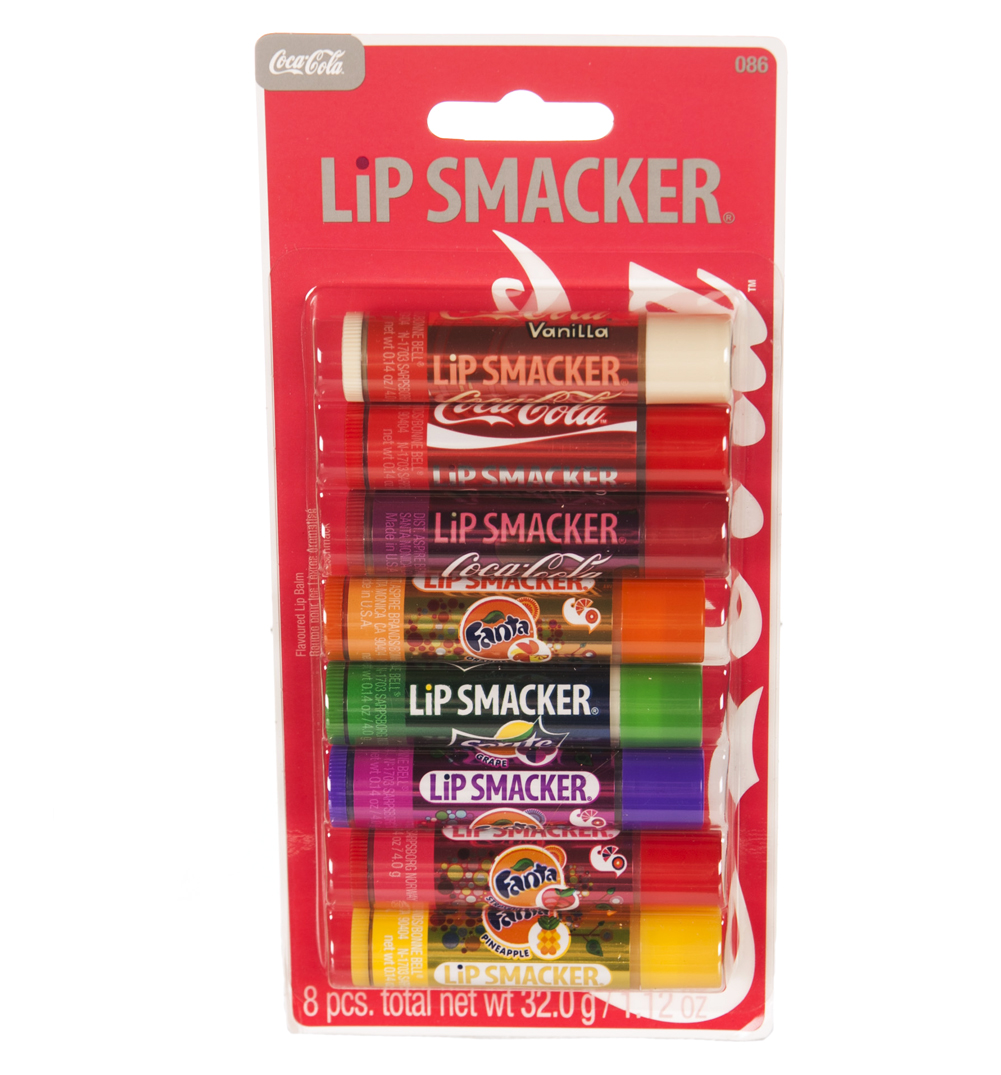 Bonne Bell Lip Smacker Coca-Cola Lip Balm 8 Piece Party Pack