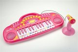 Barbie Electronic Table Top Keyboard with Microphone