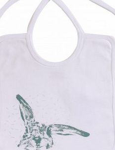 Bonton Rabbit bib White `One size