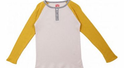 Bonton T-shirt Raglan Tricolore Yellow `4 years,6 years