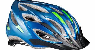 Bontrager Womens Solstice Helmet Blue and Green