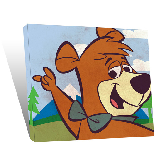 BOO  Yogi Bear 30x30 Canvas Art Print