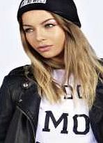 boohoo Aint No Wifey Beanie Hat - black azz22002