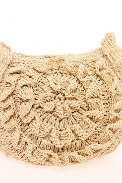 boohoo Andi Crochet Bag Female