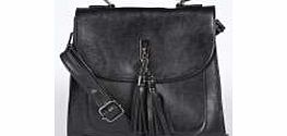 boohoo Audrey Tassel Front Structured Cross Body Bag -