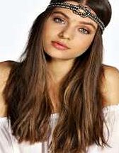 boohoo Beaded Statement Headband - gold azz03442