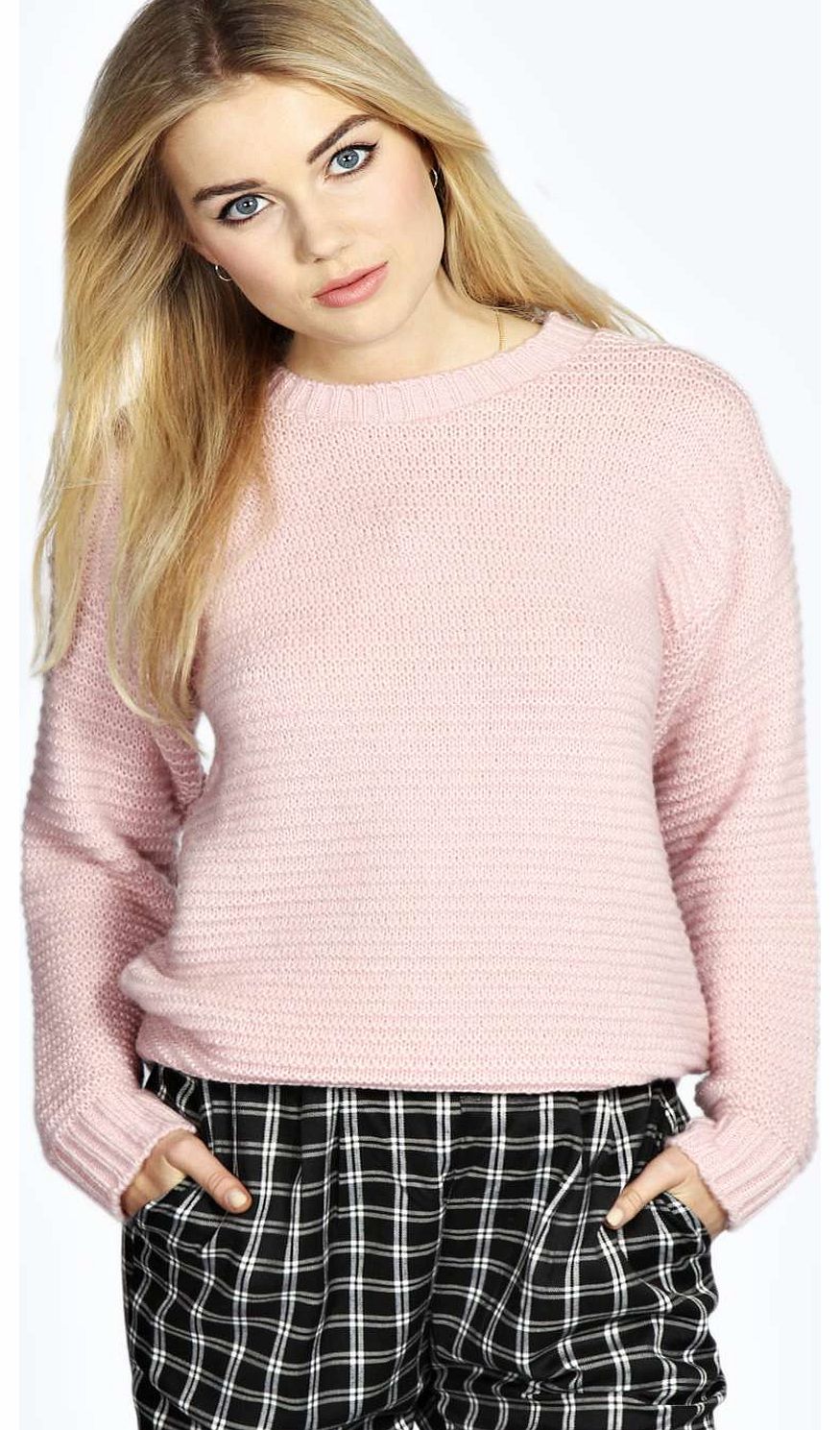 Britney Garta Soft Knit Jumper - pink azz16815