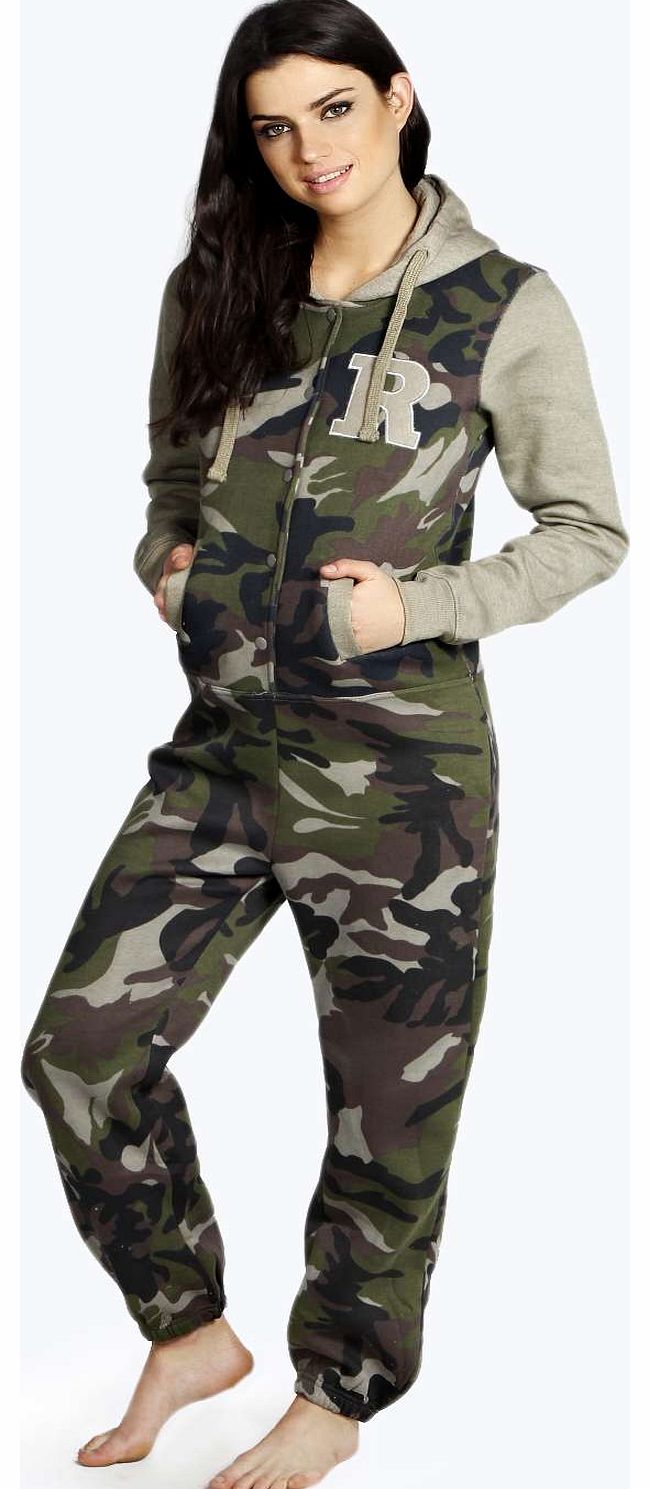 Camila Muti Camo Onesie - multi azz15400