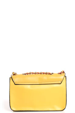Boohoo Carrie Chain Strap Structured Box Bag