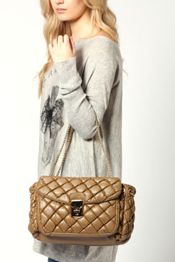 Carrie Quilted Shoulder Bag Female
