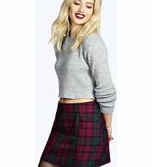 boohoo Checked Mini Woven Skirt - multi azz17645