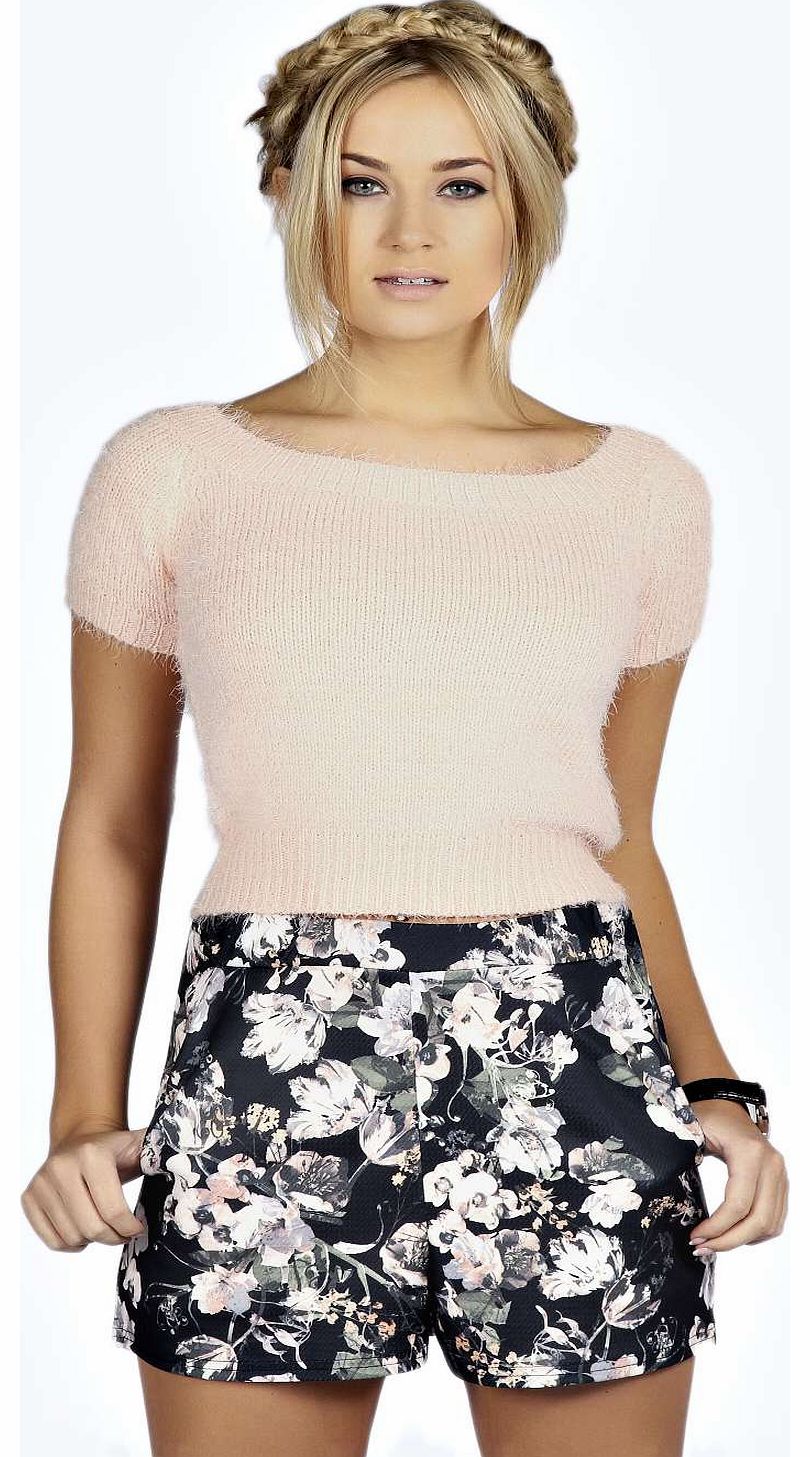 Chelsea Floral Print Pocket Front Shorts - multi