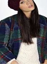 boohoo Chunky Cable Knit Boyfriend Beanie - wine azz22451