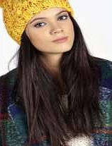 boohoo Chunky Knit Pom Pom Beanie - yellow azz20115