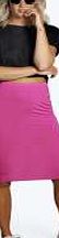 boohoo Colour Block Midi Skirt - pink azz05523