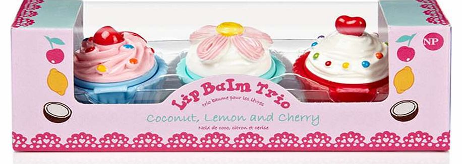 boohoo Cupcake Lip Balm Trio - multi azz13764