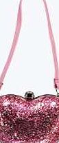 boohoo Cupid Boxed Clutch With Strap - pink azz09321