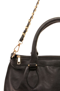 boohoo Cynthia Chain Handle Bag Female