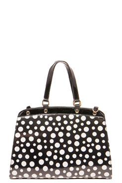 Danika Polka Dot Structured Handbag Female