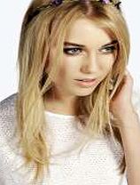 boohoo Ditsy Rose Headband - purple azz09785