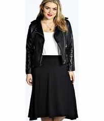 boohoo Emilia Full Circle Skirt - black pzz98723