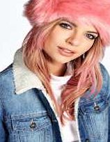 boohoo Faux Fur Headband - pink azz13403