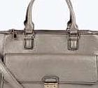 boohoo Front Pocket Day Bag - pewter azz05236