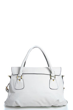 Hannah Clip Clasp Large Satchel