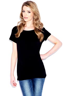 boohoo Holly Stretch Jersey T-Shirt Female