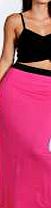 boohoo Jersey Maxi Skirt - cerise azz36025
