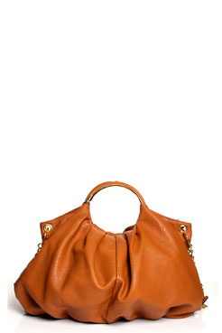 Boohoo Jessie Ring Handle Slouch Bag with Chain Strap