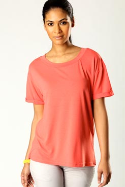 Kate Roll Sleeve T-Shirt Female
