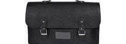boohoo Large Structured Satchel - black azz11454