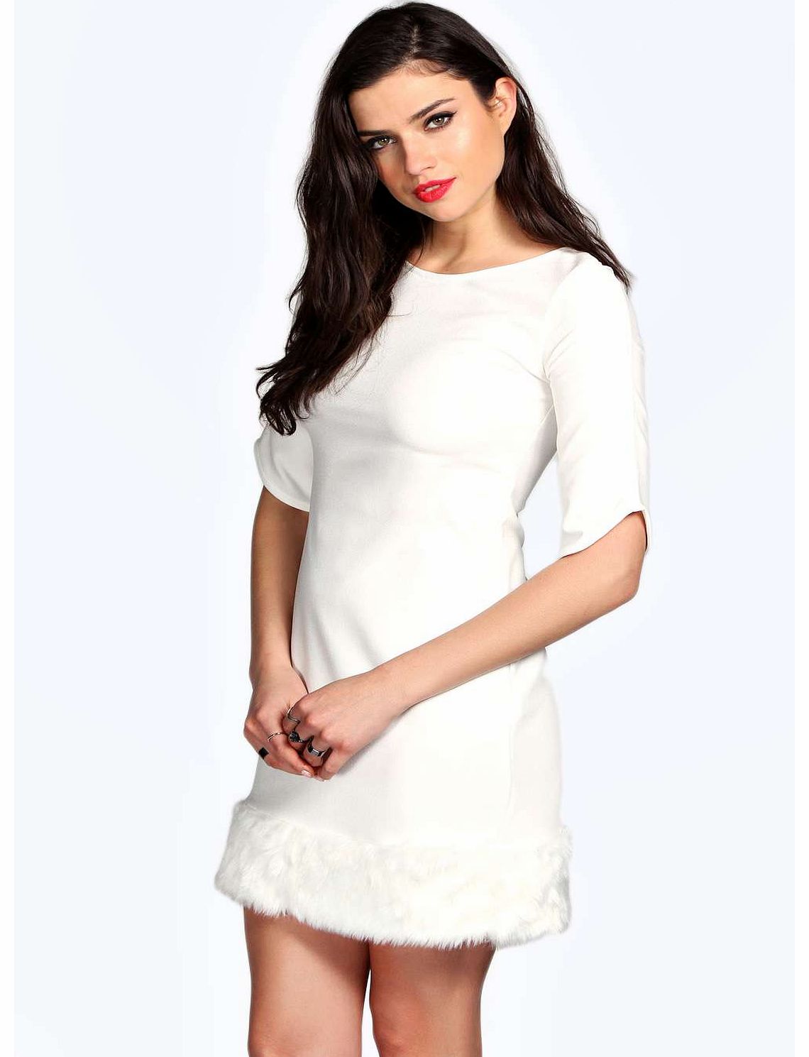 adrena stretch shift dress