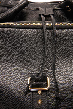 boohoo Louise Double Buckle Studded Rucksack Female