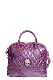 Boohoo Louissia Front Quilted Skull Detail Bag