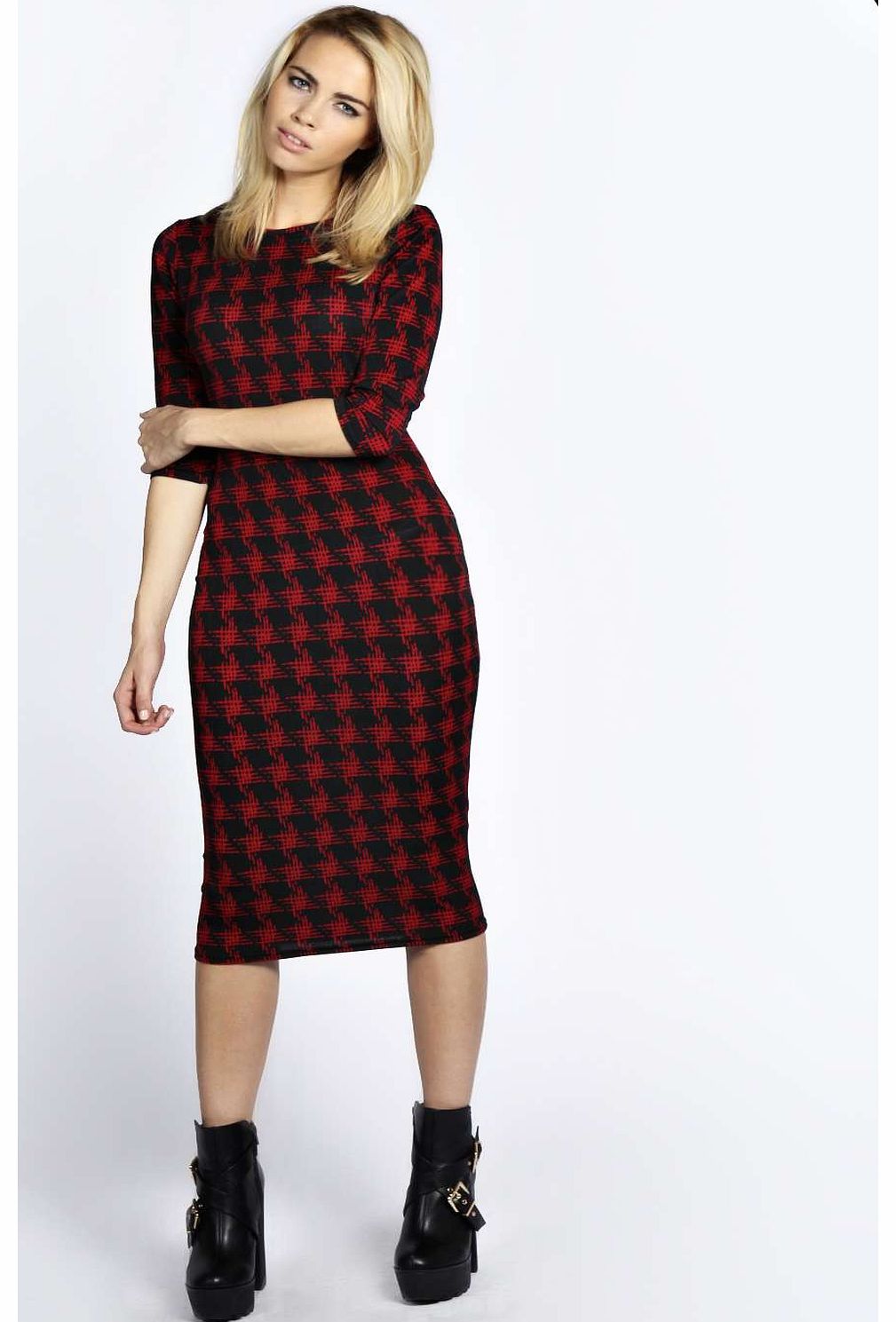 dress dogtooth