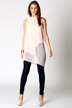 Boohoo Melodie Sleeveless Blouse