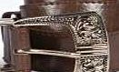 boohoo Metal Tipped Western Belt - tan azz22134