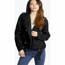 Military Coat - black azz14083