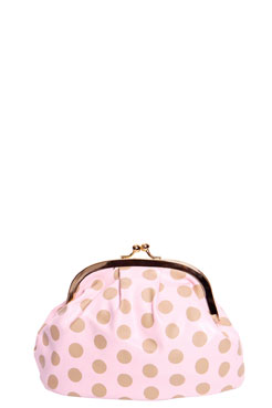 Molly Polka Dot Clasp Bag Female