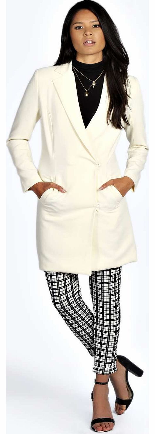 Nora Duster Coat - cream azz18343