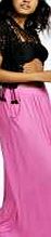 boohoo Pocket Front Jersey Maxi Skirt - pink azz03143