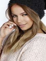 boohoo Pom Pom Ears Beanie Hat - black azz22460
