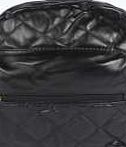 boohoo Quilted Bubble Backpack - black azz15439